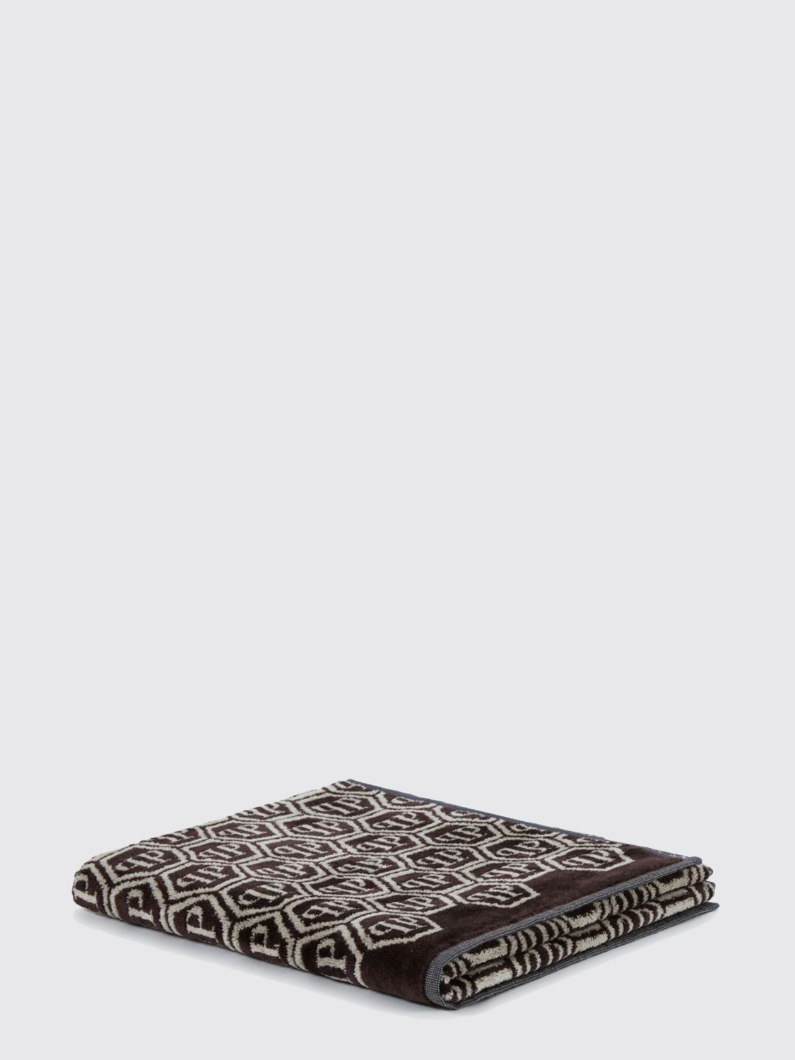 Philipp Plein Bath And Beach Towels Lifestyle In Brown