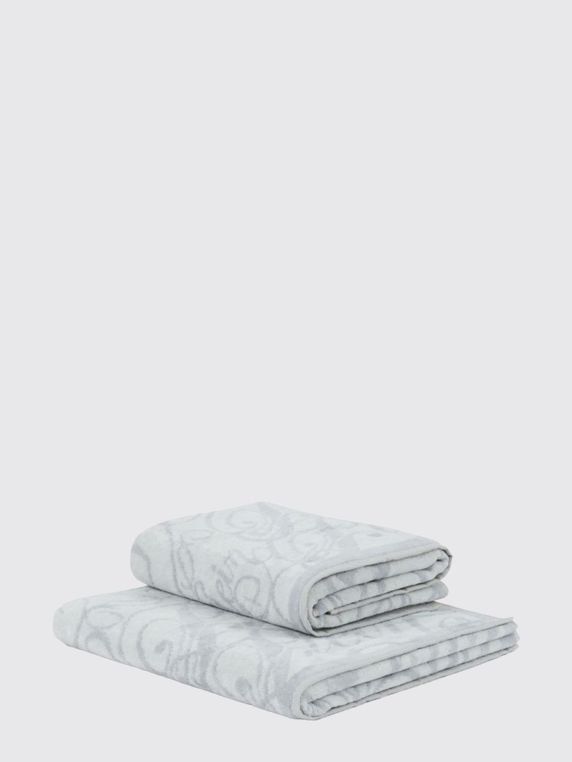 Philipp Plein Bath And Beach Towels Lifestyle In Gray