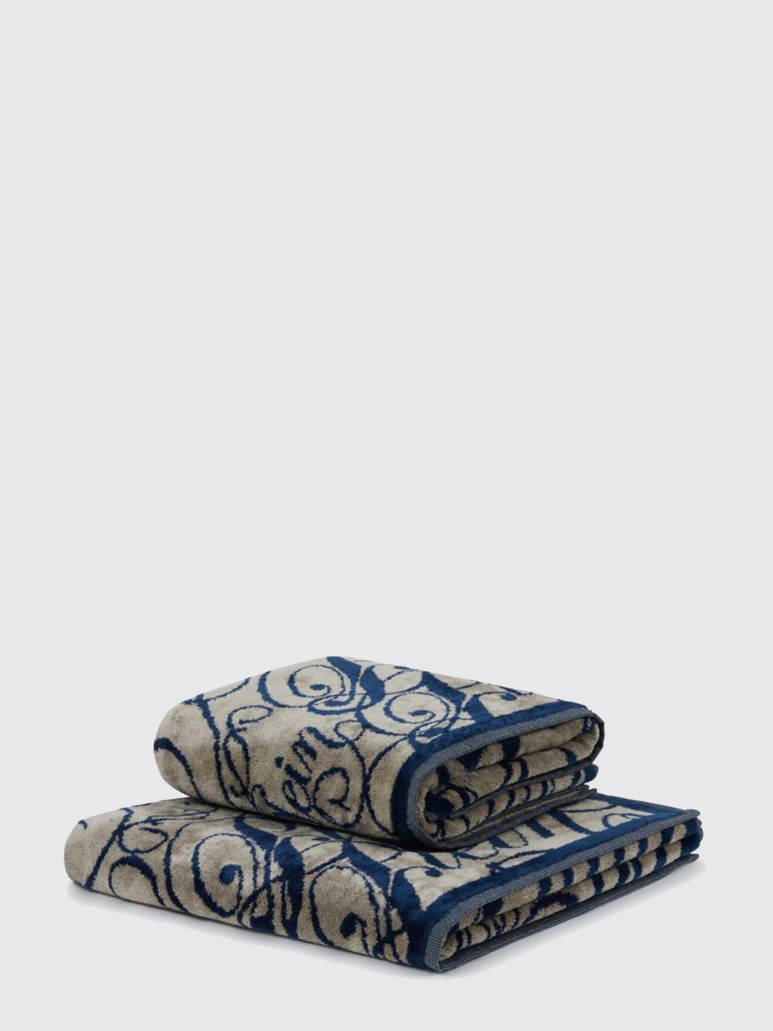 Philipp Plein Bath And Beach Towels Lifestyle In Blue