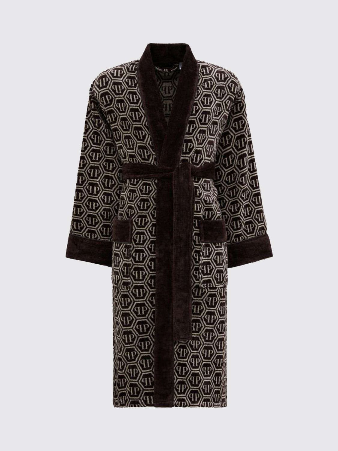 Philipp Plein Bathrobes Lifestyle In Brown