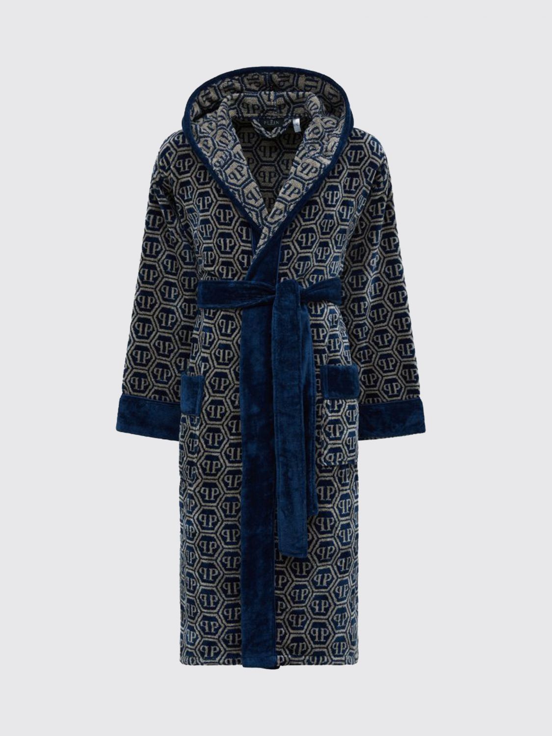 Philipp Plein Bathrobes Lifestyle In Gray