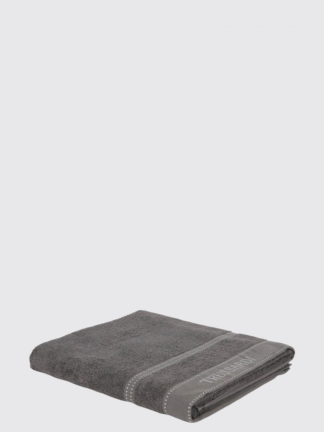 TRUSSARDI Asciugamani E Teli Lifestyle colore Antracite