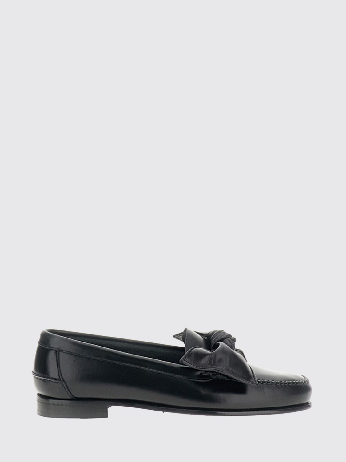 Hereu Corbati Loafers in Smooth Calfskin with Bow