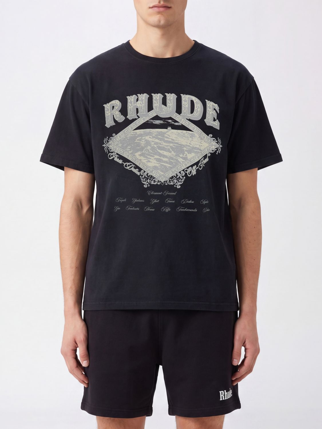 RHUDE T-Shirt Uomo colore Nero