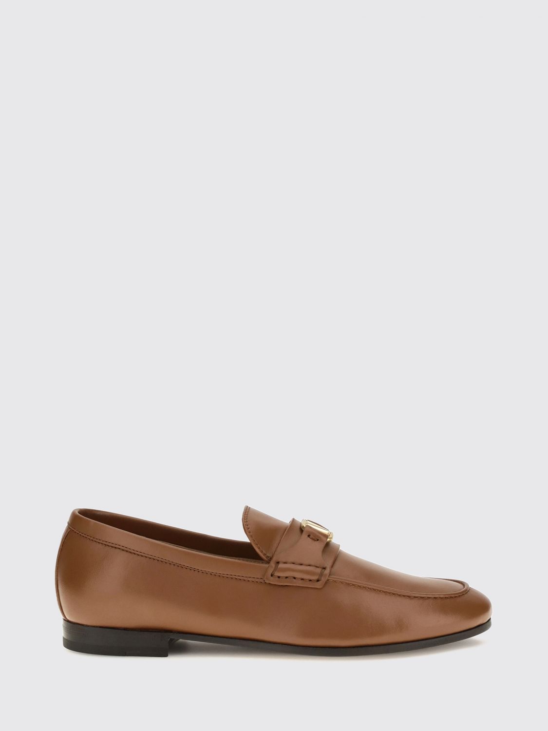 Valentino Garavani Vlogo Signature Penny Loafers In Smooth Calfskin Leather In Multi