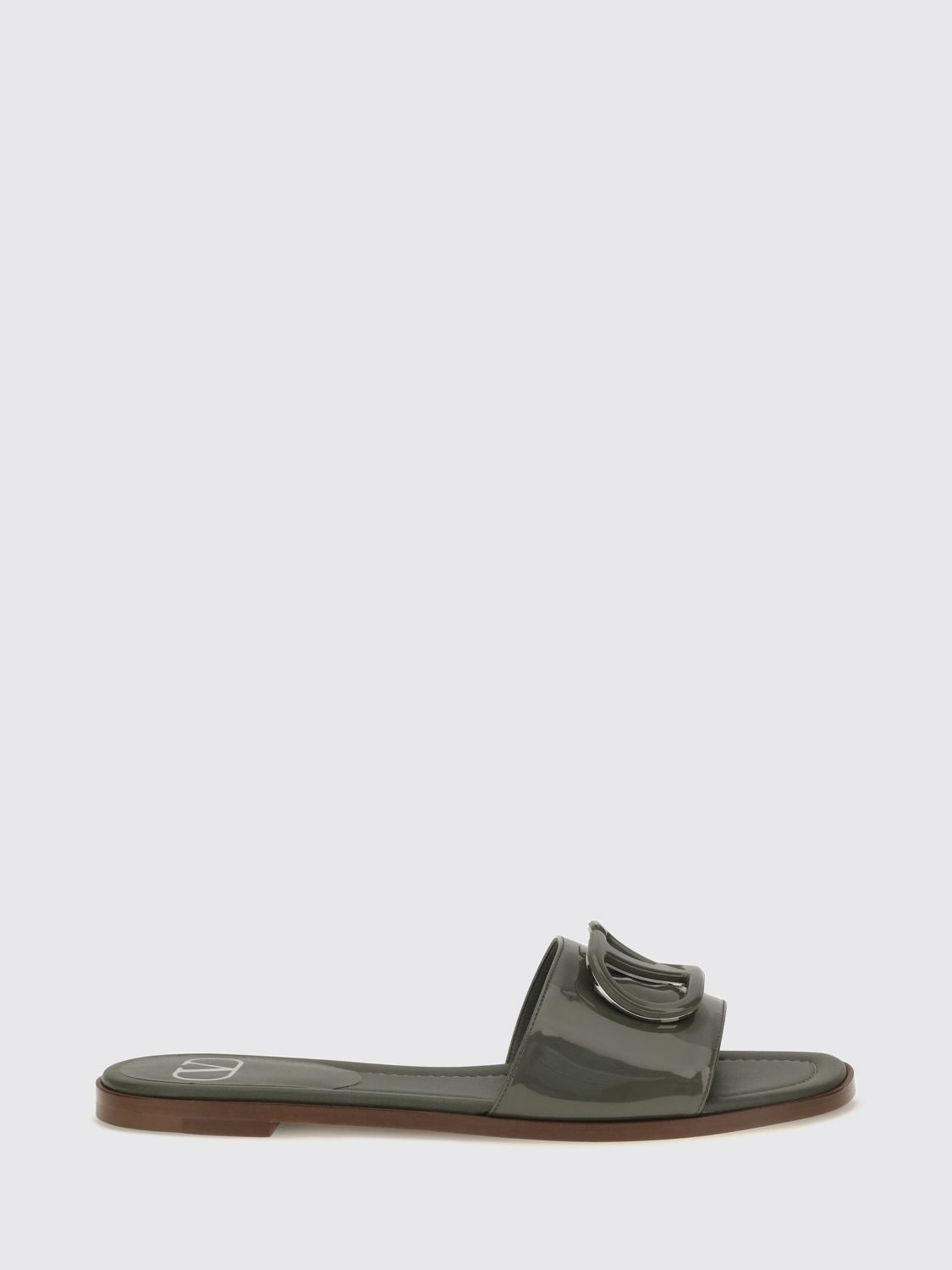 VALENTINO GARAVANI Heeled Sandal Woman color Olive