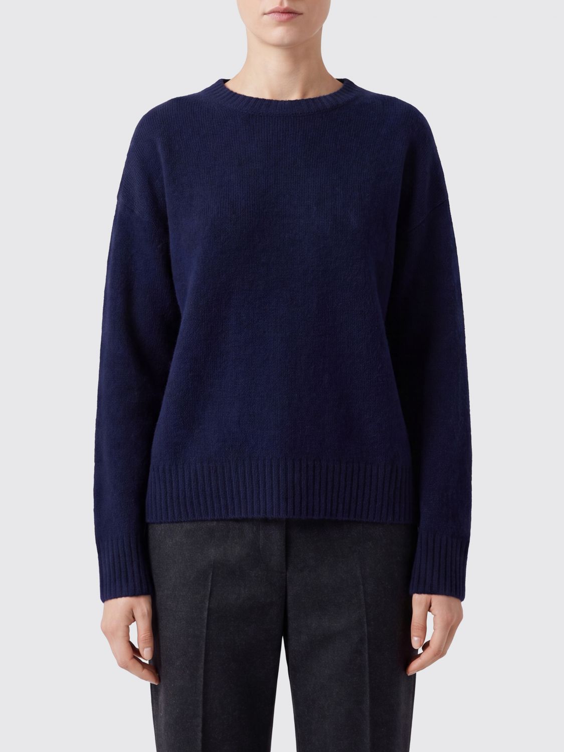 LISA YANG Long-Sleeved Cashmere and Silk Blend Crewneck Jumper