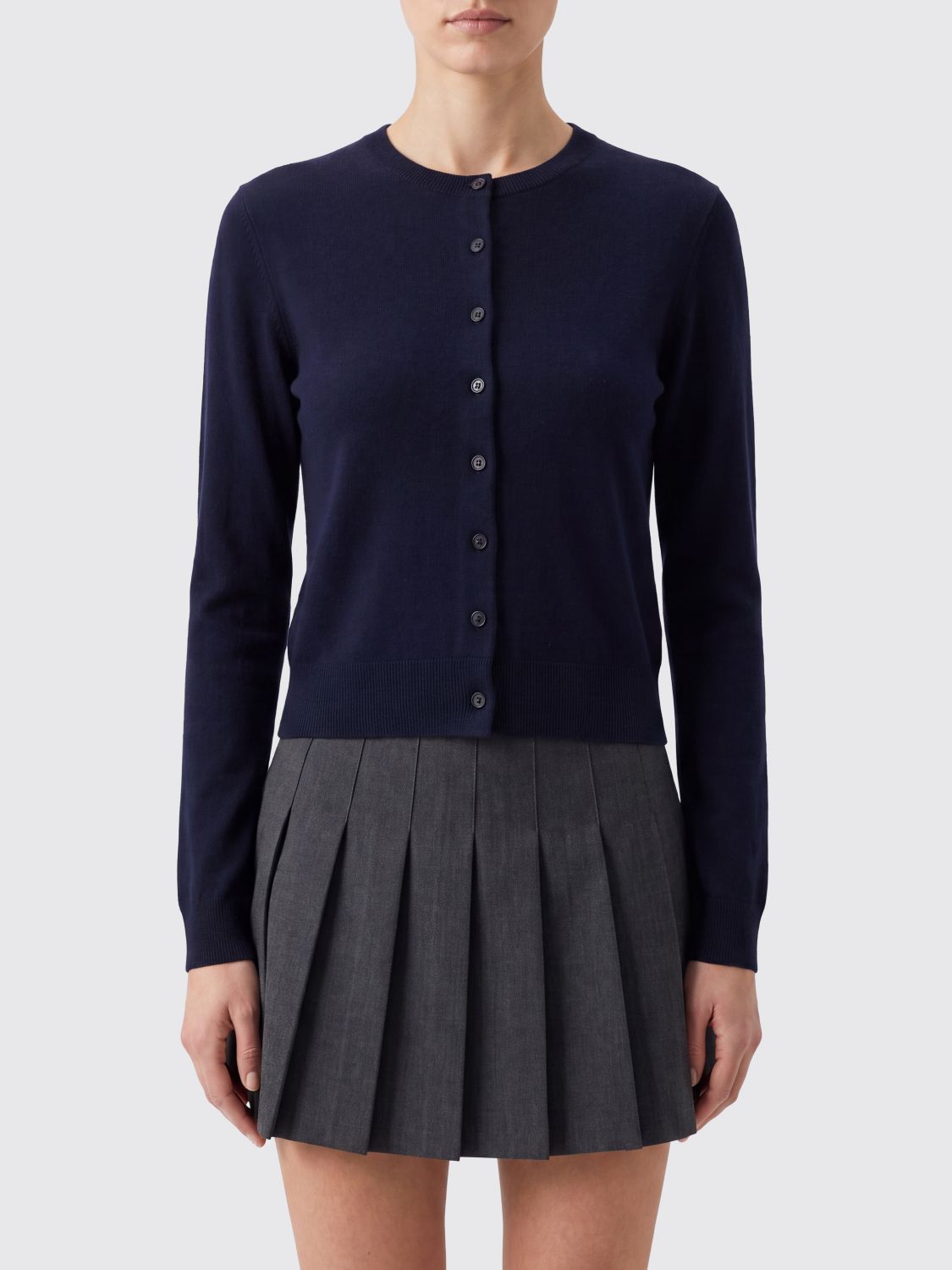 LISA YANG Slim-Fit-Rundhals-Cardigan von aus reinem Kaschmir