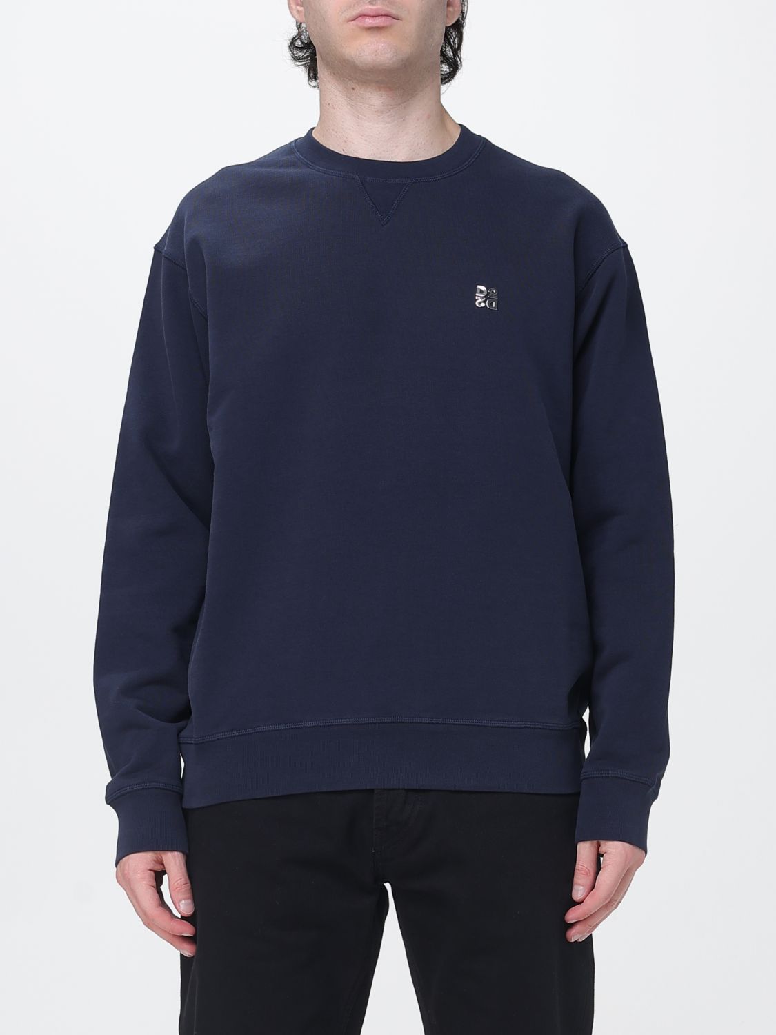 DSQUARED2 Sweatshirt Men color Blue