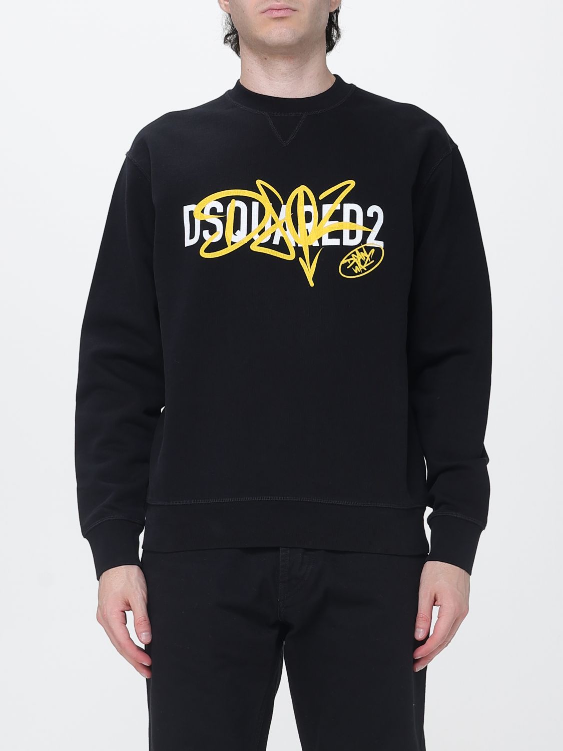 DSQUARED2 Sweatshirt Men color Black
