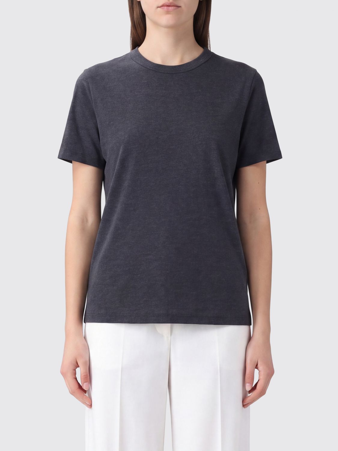 BRUNELLO CUCINELLI T-Shirt Woman color Charcoal