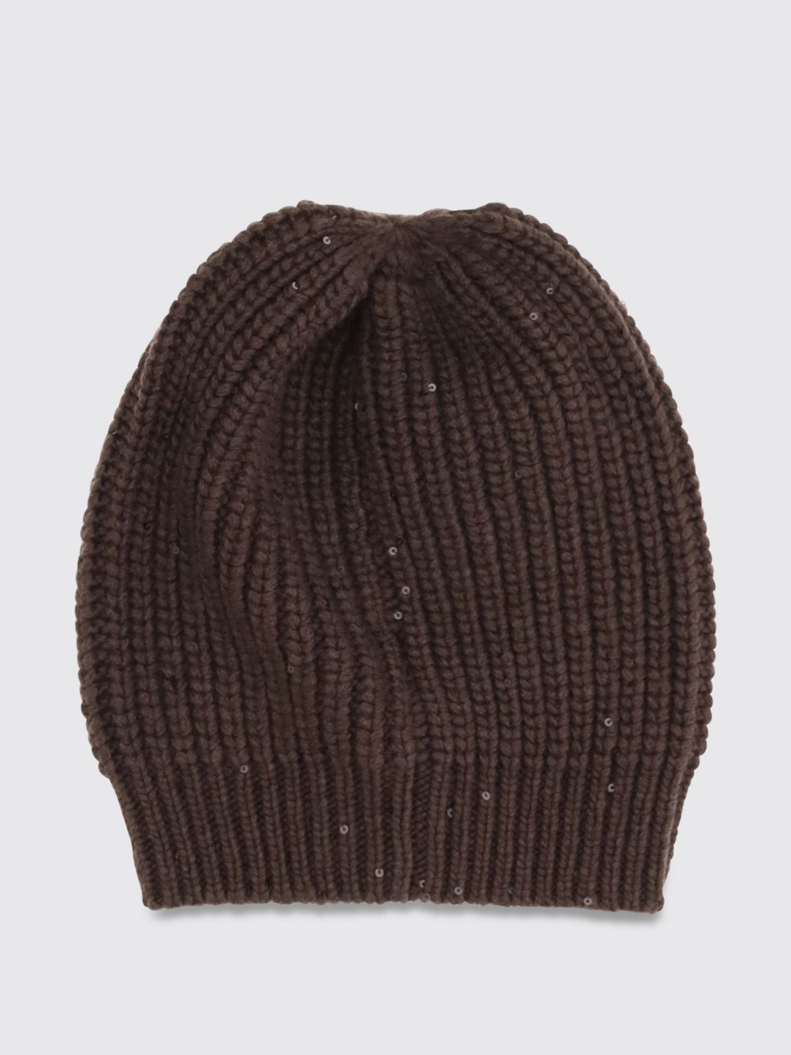BRUNELLO CUCINELLI Hat Woman color Brown