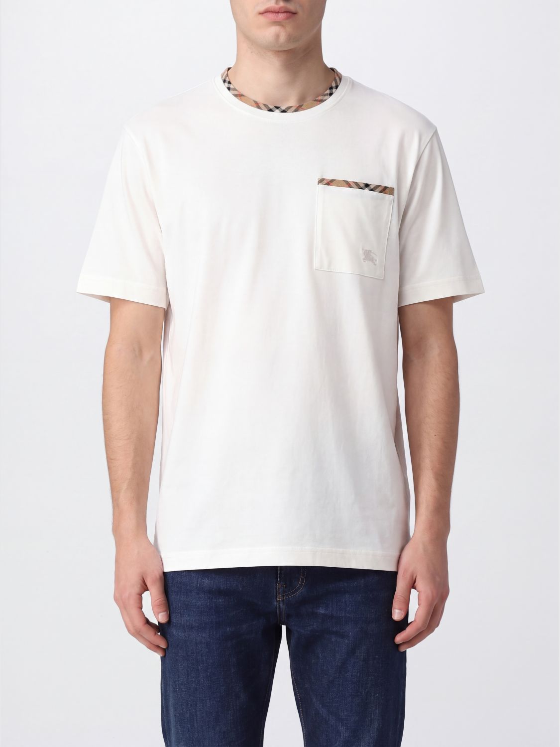 BURBERRY T-Shirt Men color White