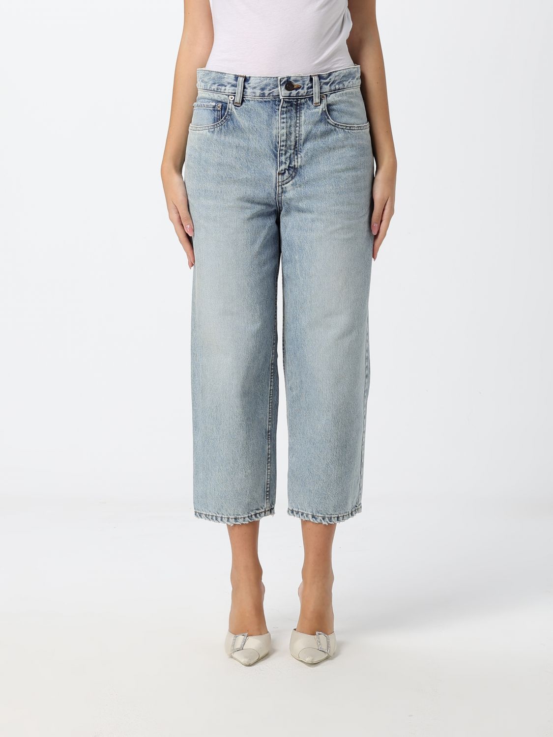 BALENCIAGA Jeans Donna colore Azzurro