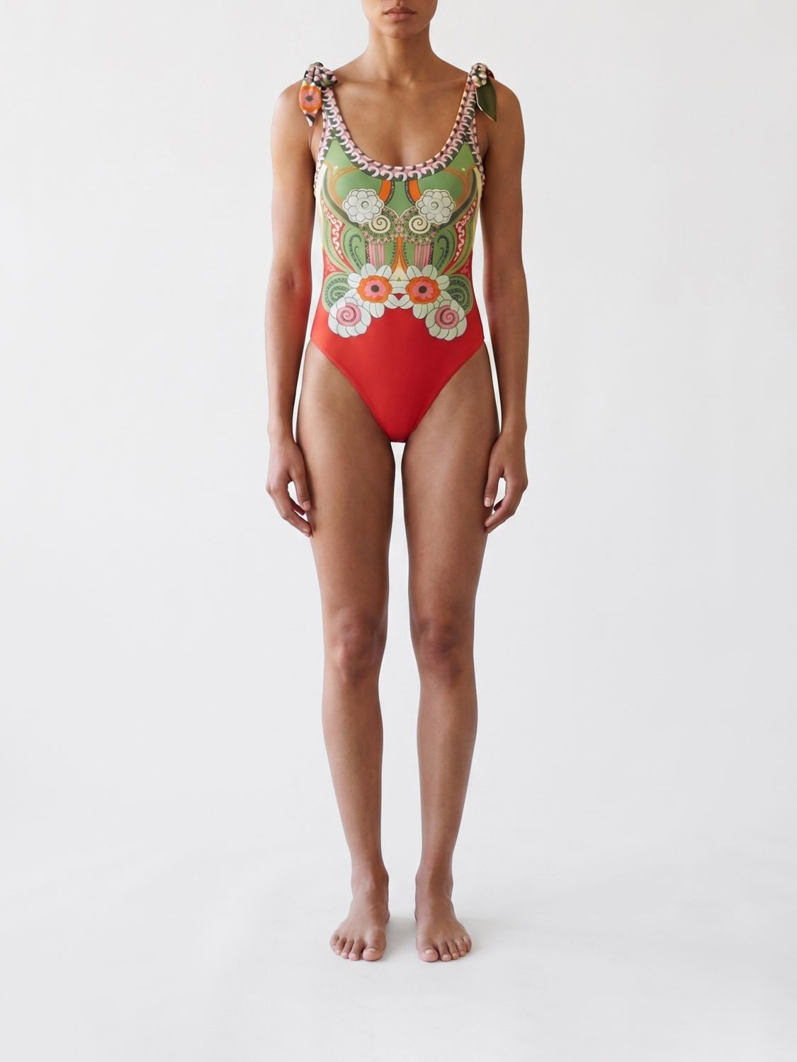 LA DOUBLEJ Top Woman color Green