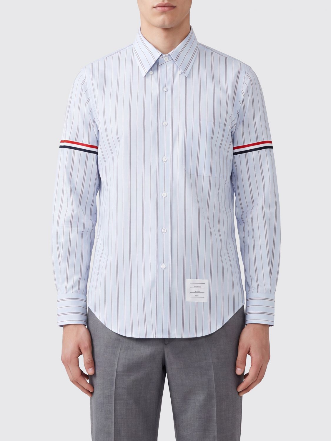 THOM BROWNE Shirt Men color Grey