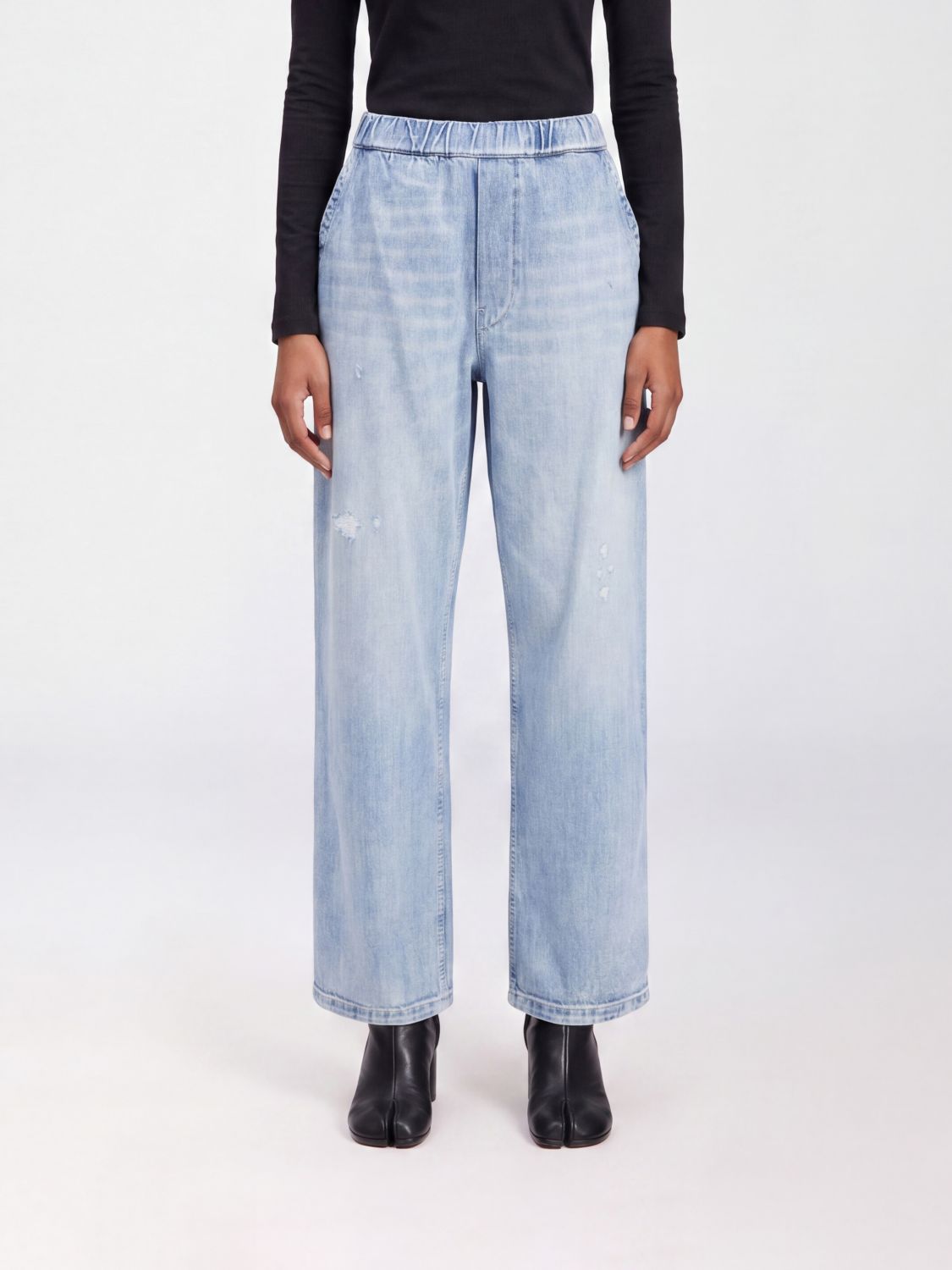 MM6 MAISON MARGIELA Jeans Woman color Blue