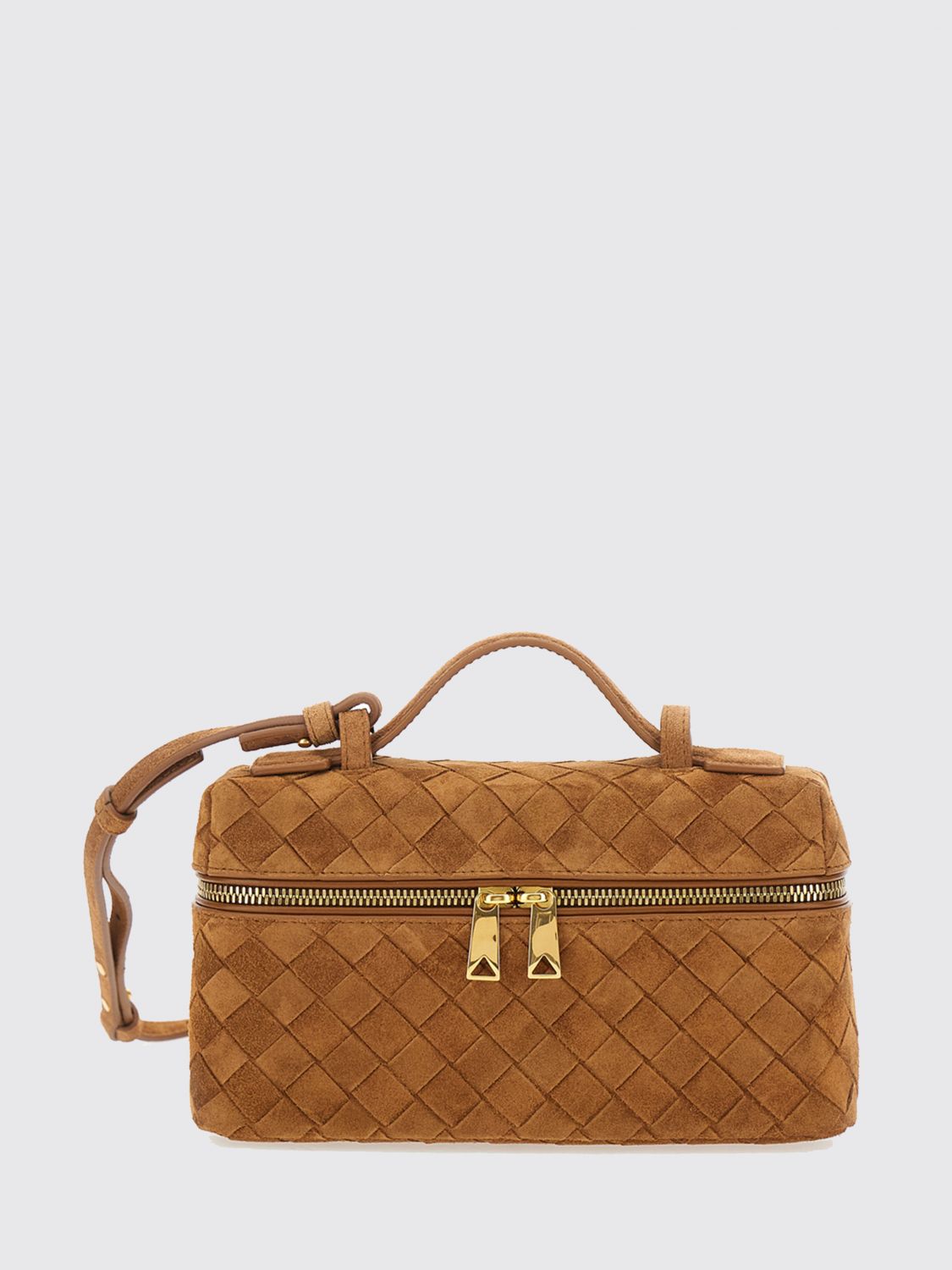 Bottega Veneta Bang Bang Intrecciato Suede Leather Mini Bag · OS
