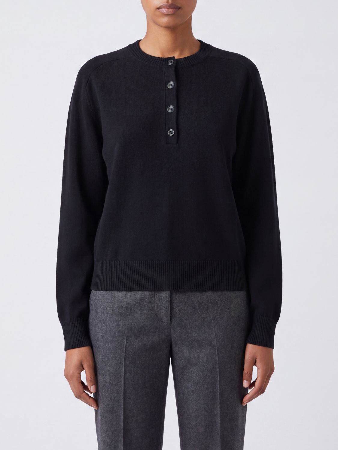 LOULOU DE SAISON Pullover Damen Farbe Schwarz