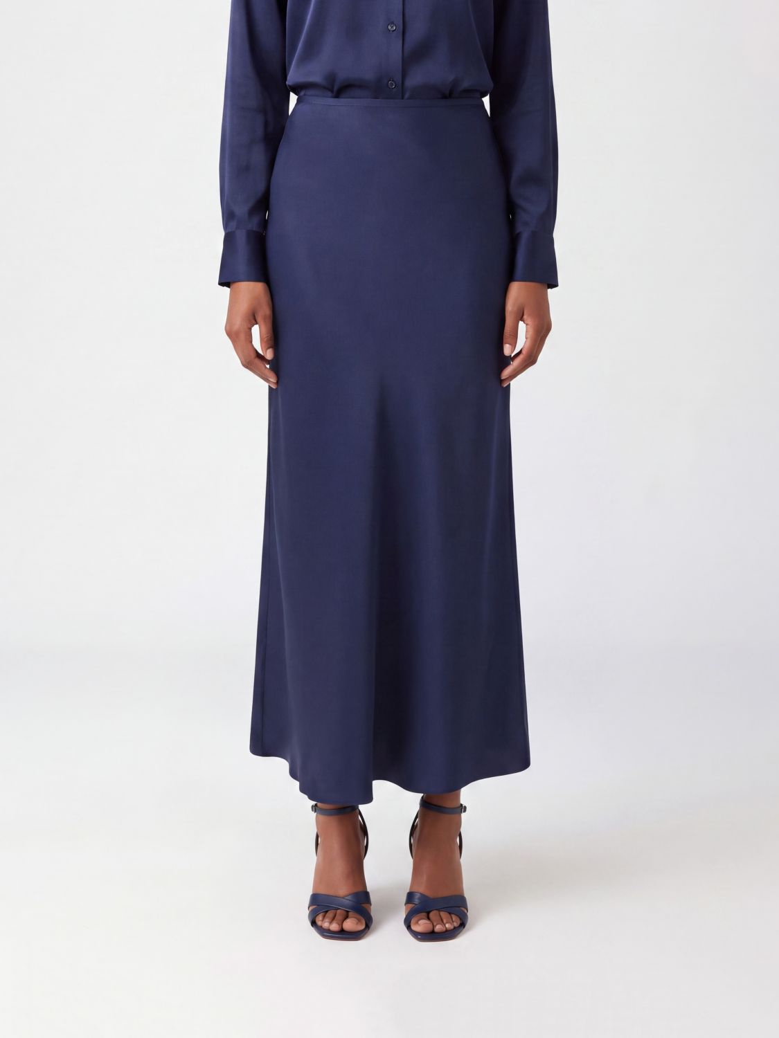LOULOU DE SAISON Skirt Woman color Navy