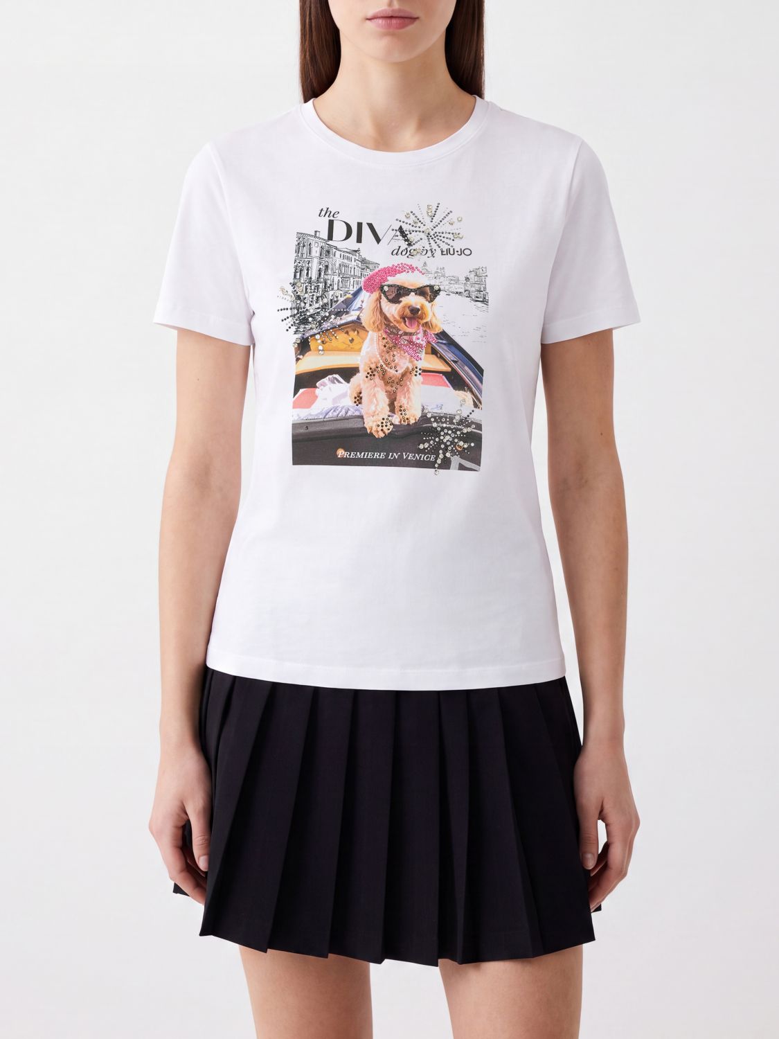 LIU JO Polo Shirt Woman color White