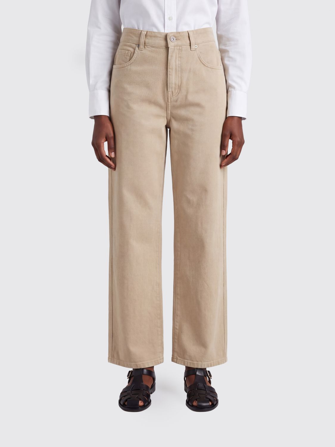 BRUNELLO CUCINELLI Pants Woman color Beige