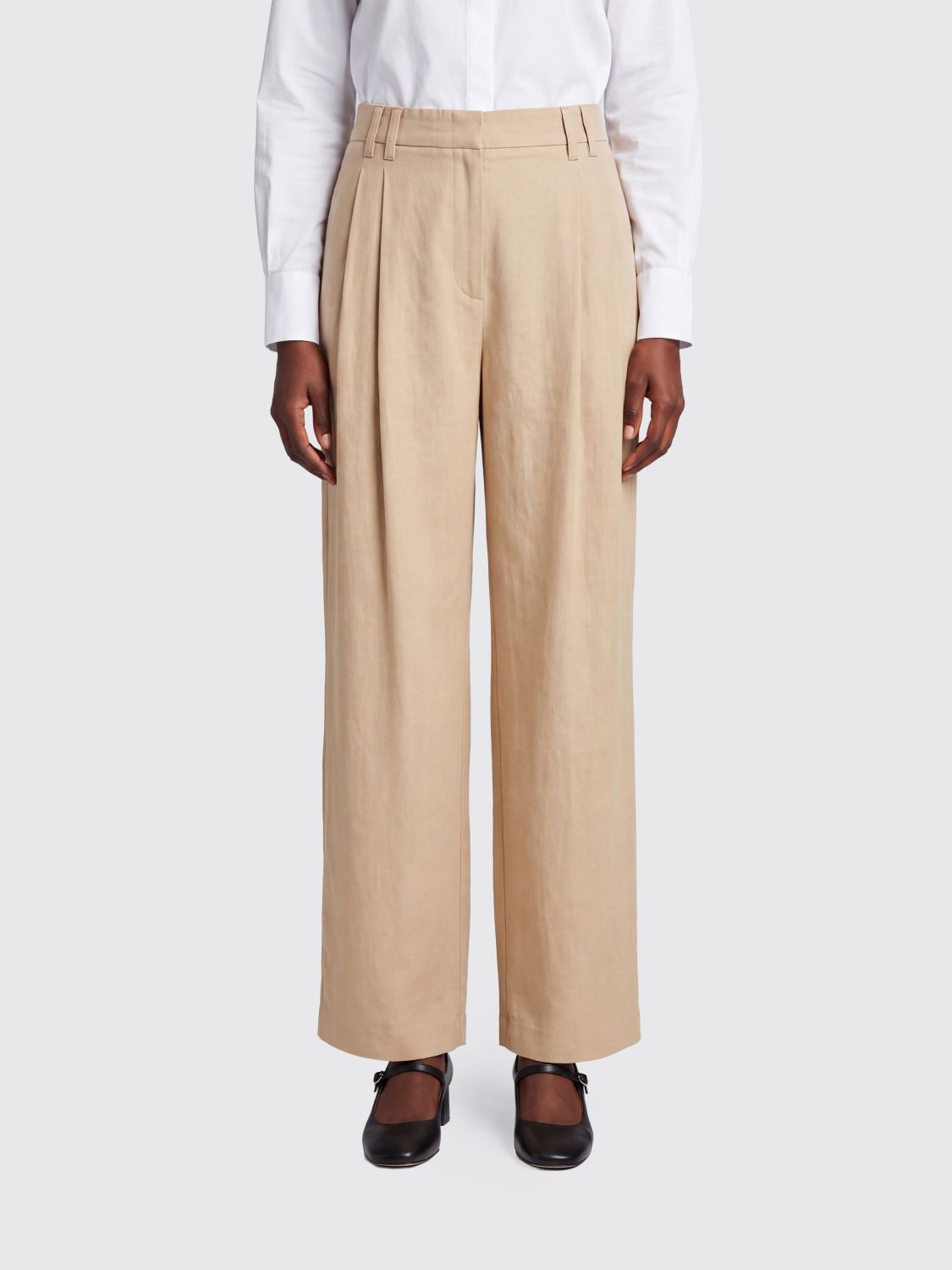 BRUNELLO CUCINELLI Pants Woman color Beige