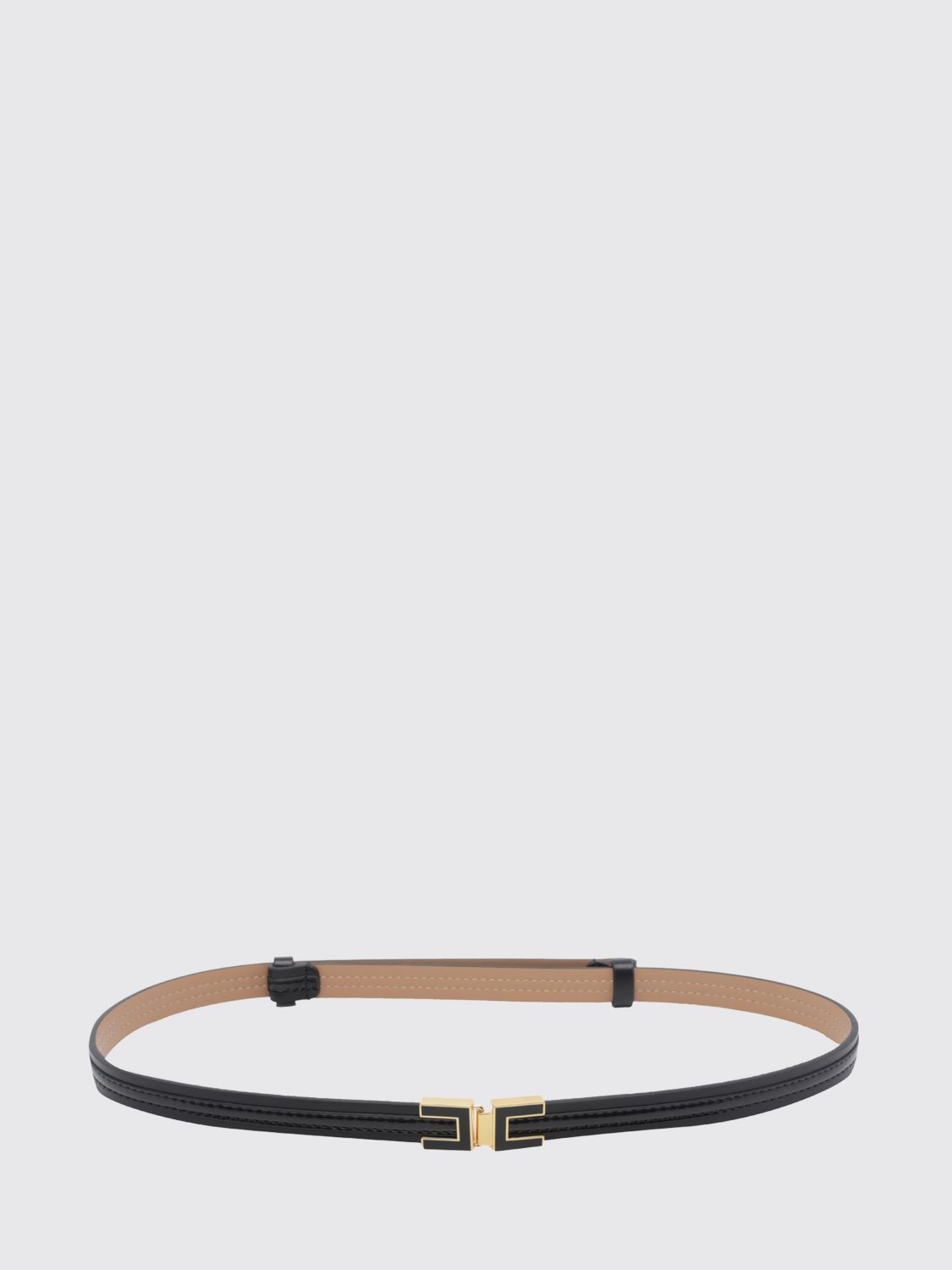ELISABETTA FRANCHI Belt Woman color Black