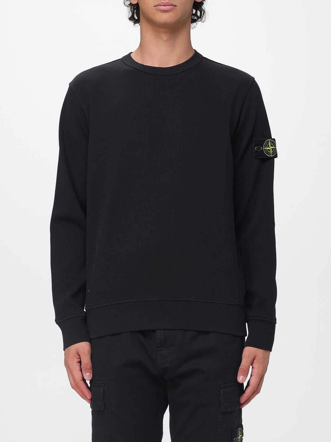 STONE ISLAND Felpa Uomo colore Nero