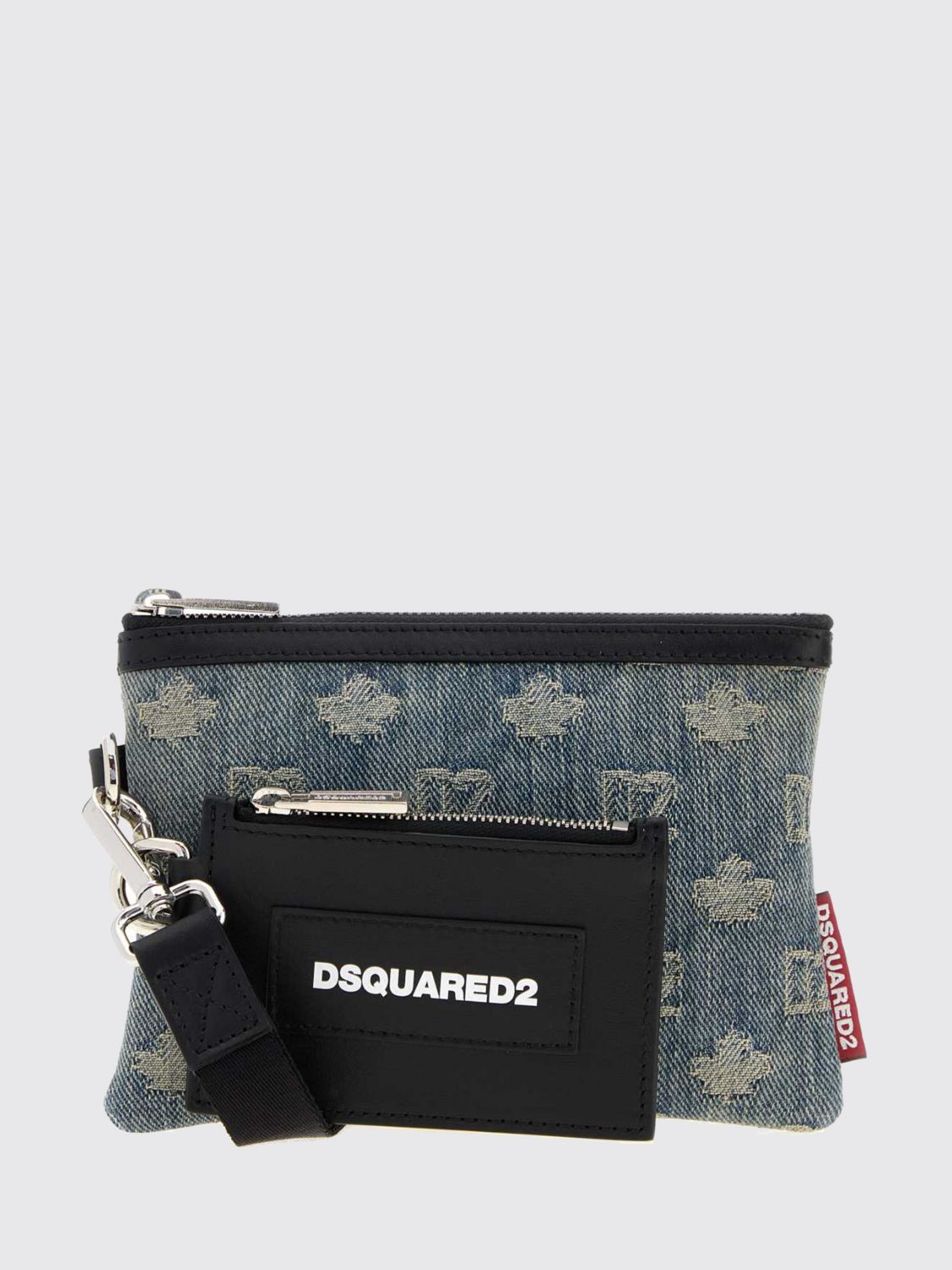 DSQUARED2 Briefcase Men color Denim