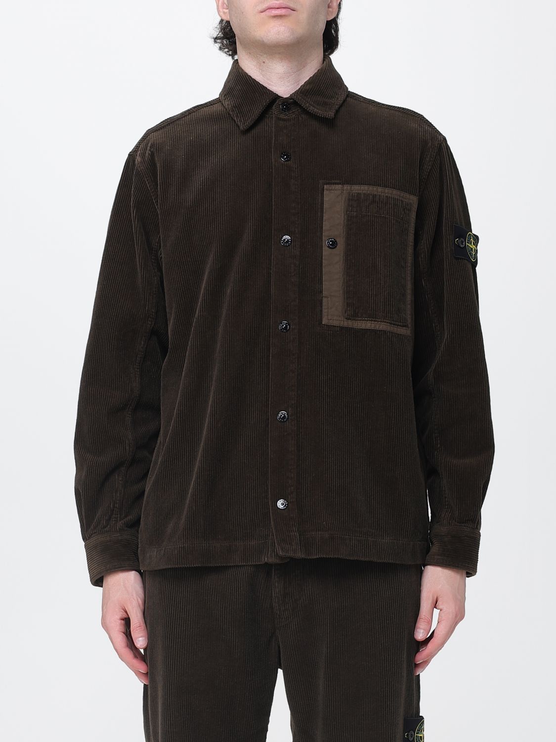 STONE ISLAND Camicia Uomo colore Grigio