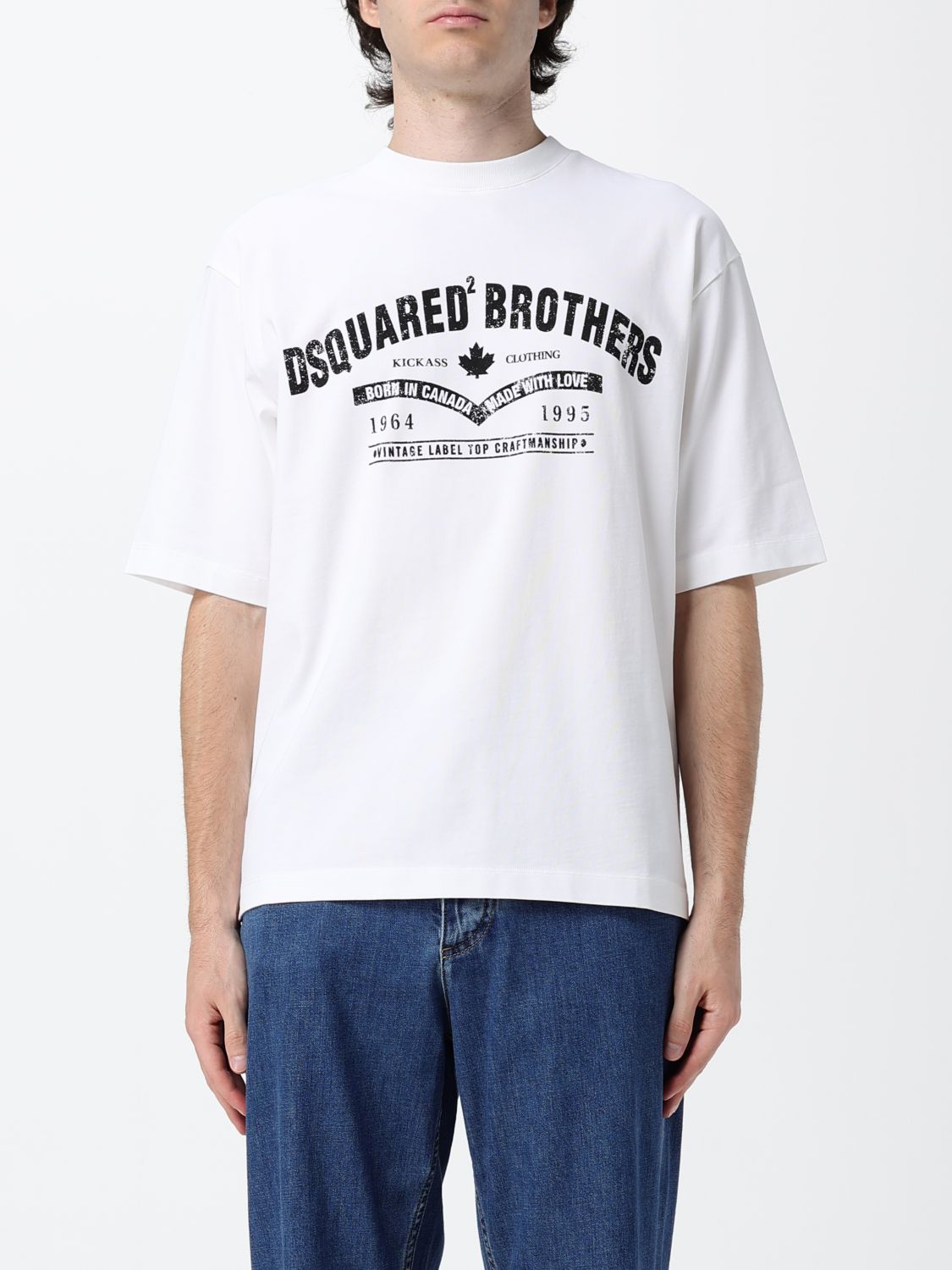 DSQUARED2 T-Shirt Men color White