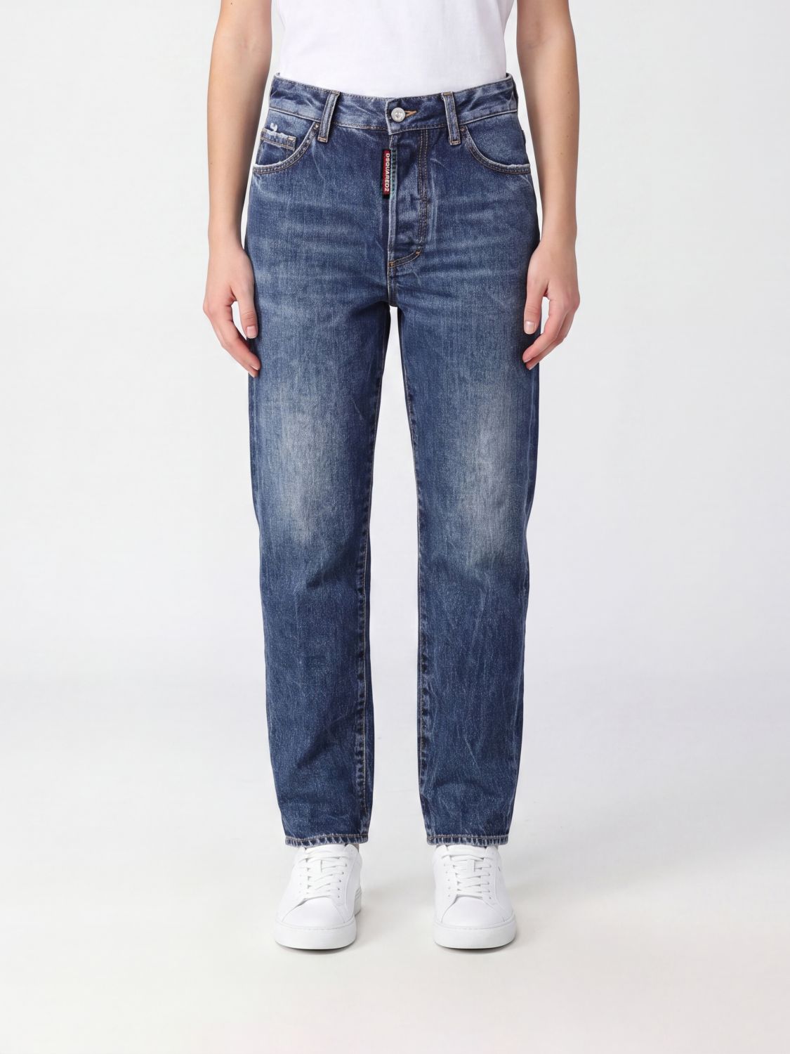DSQUARED2 Jeans Woman color Navy