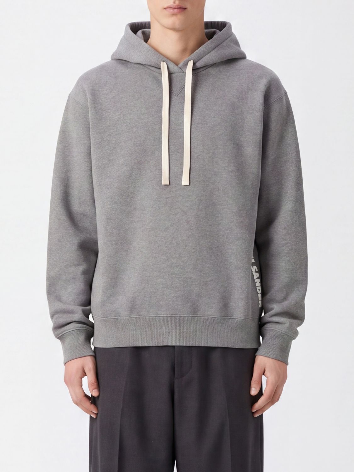 JIL SANDER Sweatshirt Men color Grey