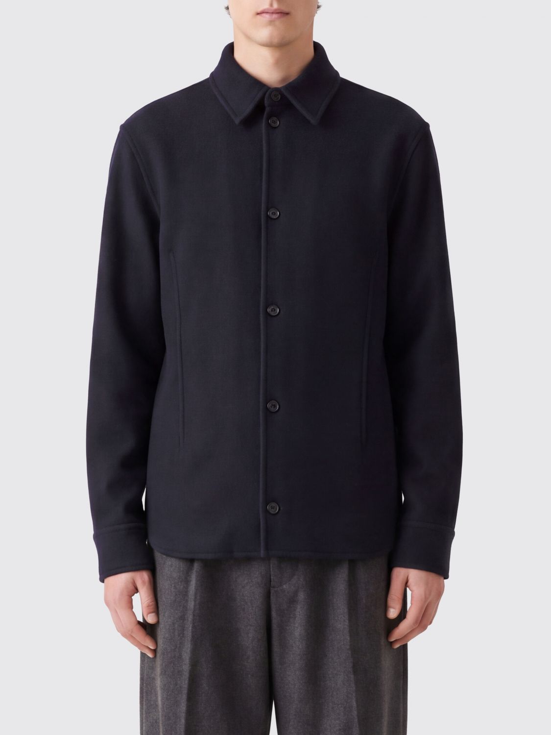 JIL SANDER Jacket Men color Blue