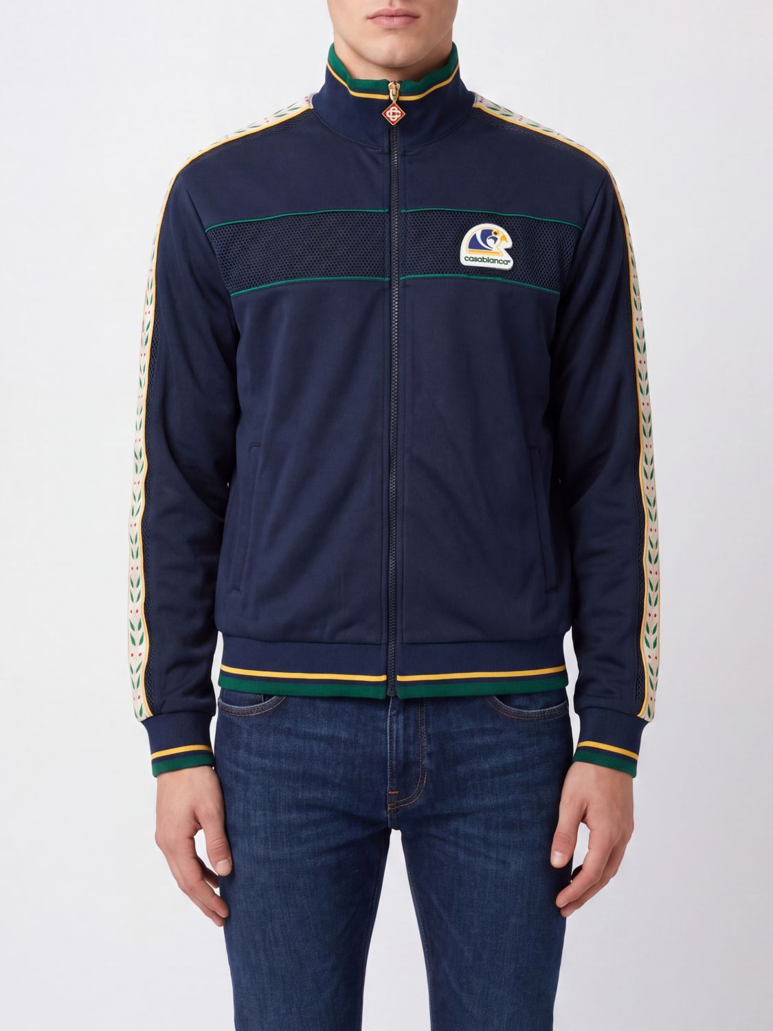 CASABLANCA Sweater Men color Navy