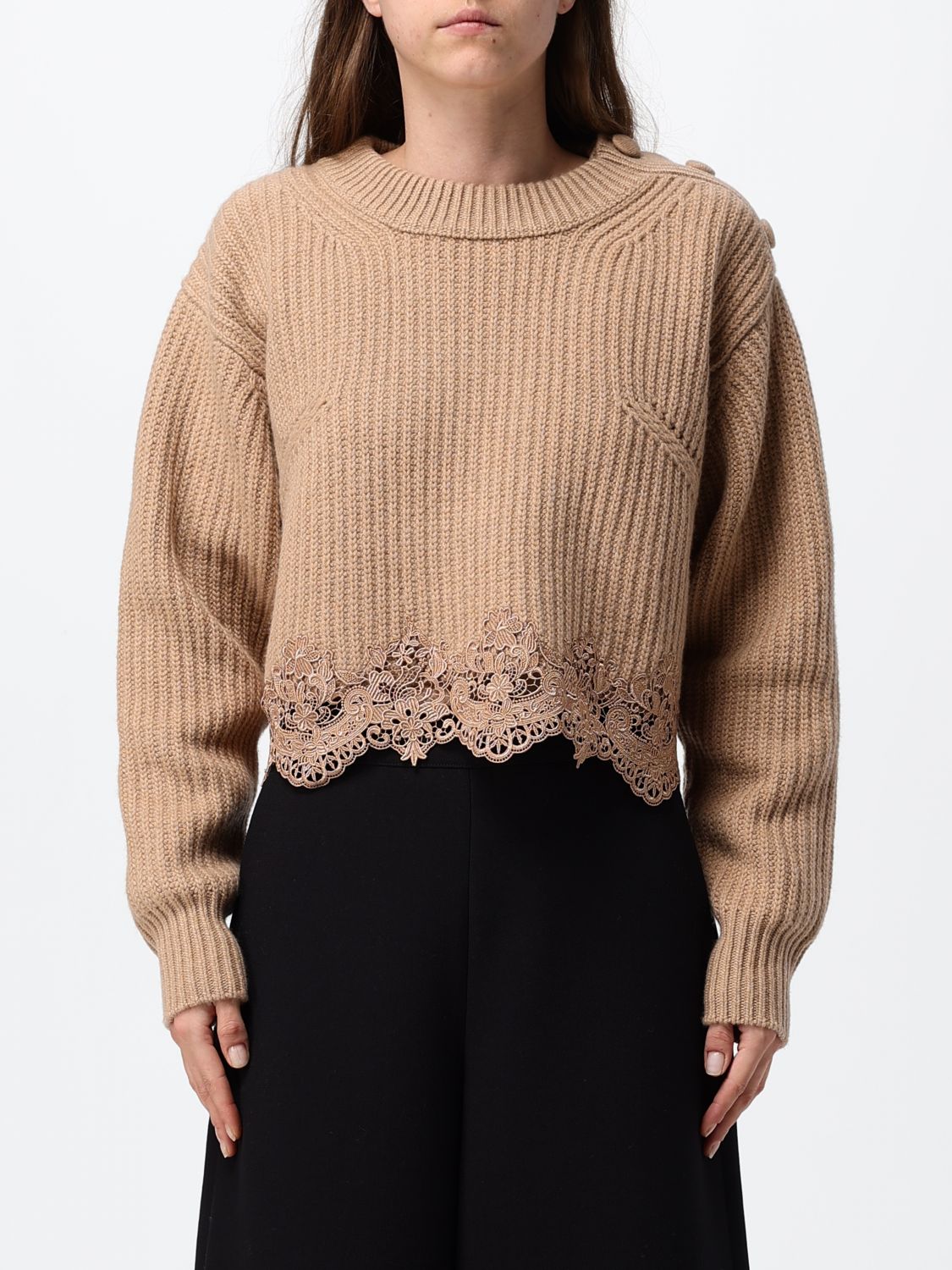 CHLOÉ Maglia Donna colore Cammello