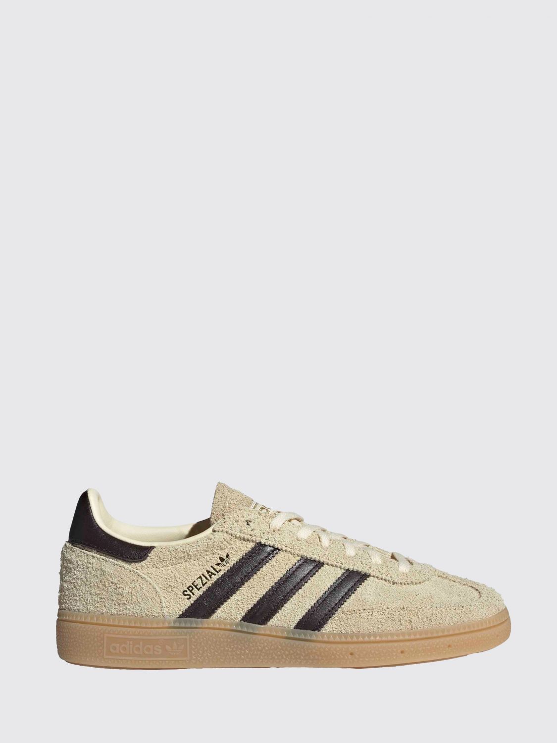 Adidas Originals Handball Spezial Leather and Suede Trainers with 3-Stripes