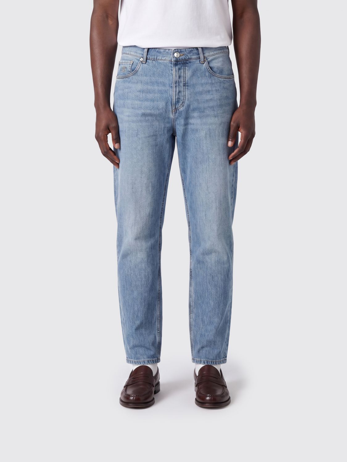 BRUNELLO CUCINELLI Jeans Men color Denim
