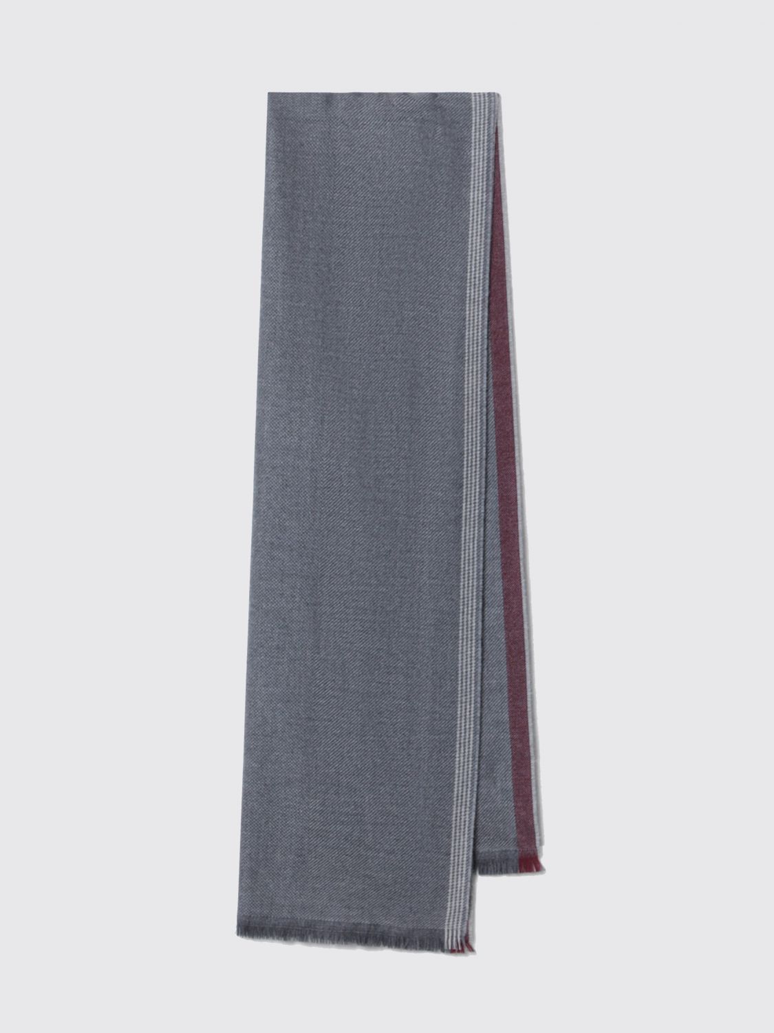 BRUNELLO CUCINELLI Sciarpa in pregiato misto lana e cashmere