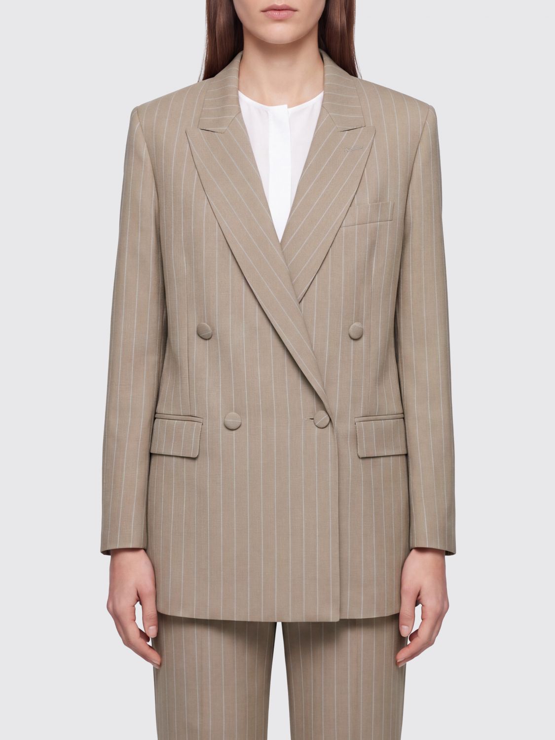 VALENTINO GARAVANI Jacket Woman color Mud