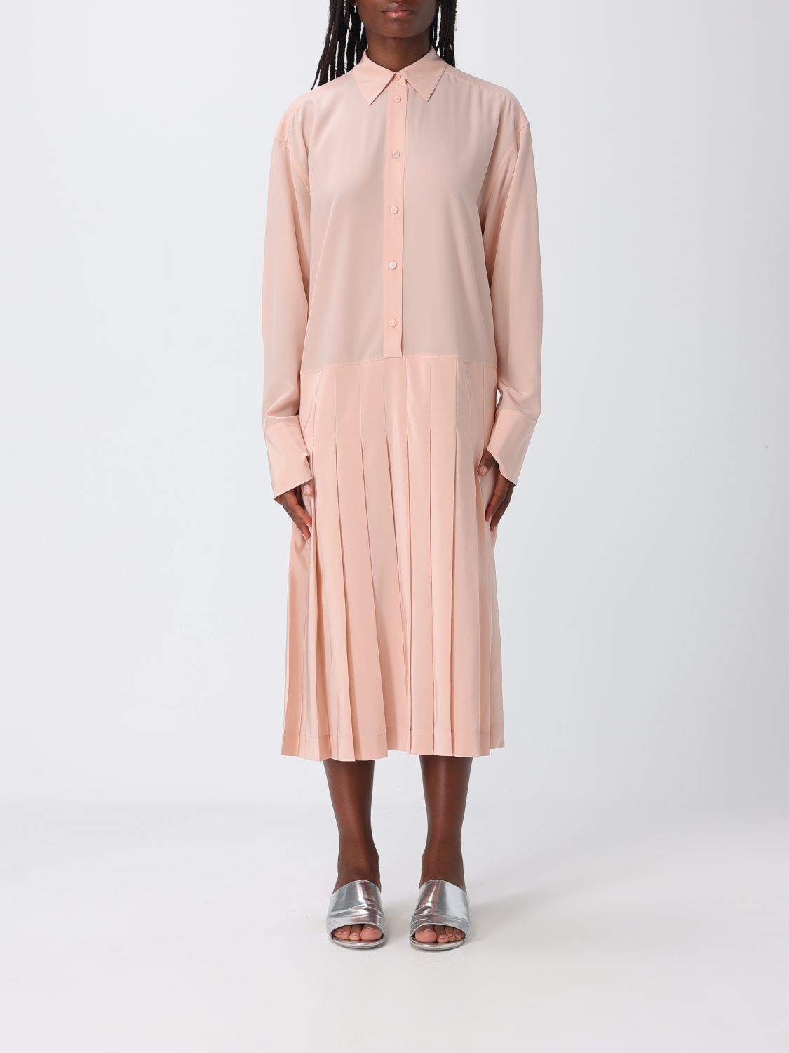 TOTEME Dress Woman color Pink