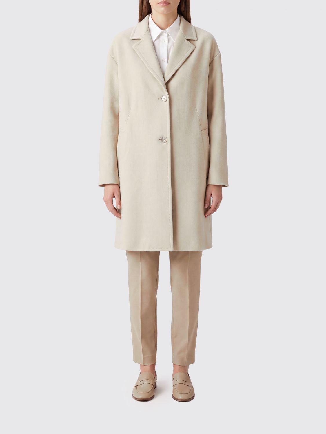 HERNO Coat Woman color Sand