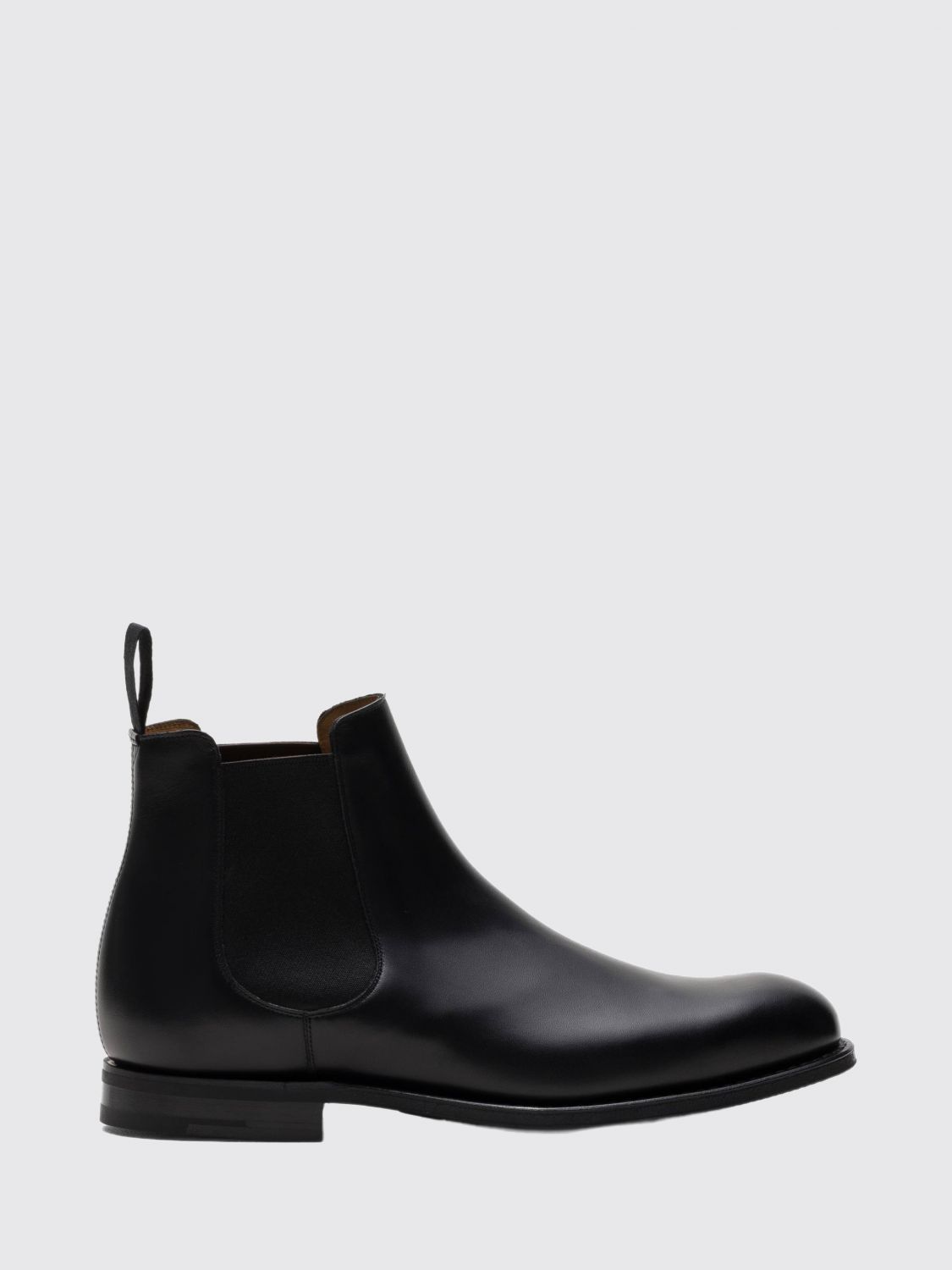 CHURCH’S Chelsea Boots in Smooth Calfskin with Rubber Sole