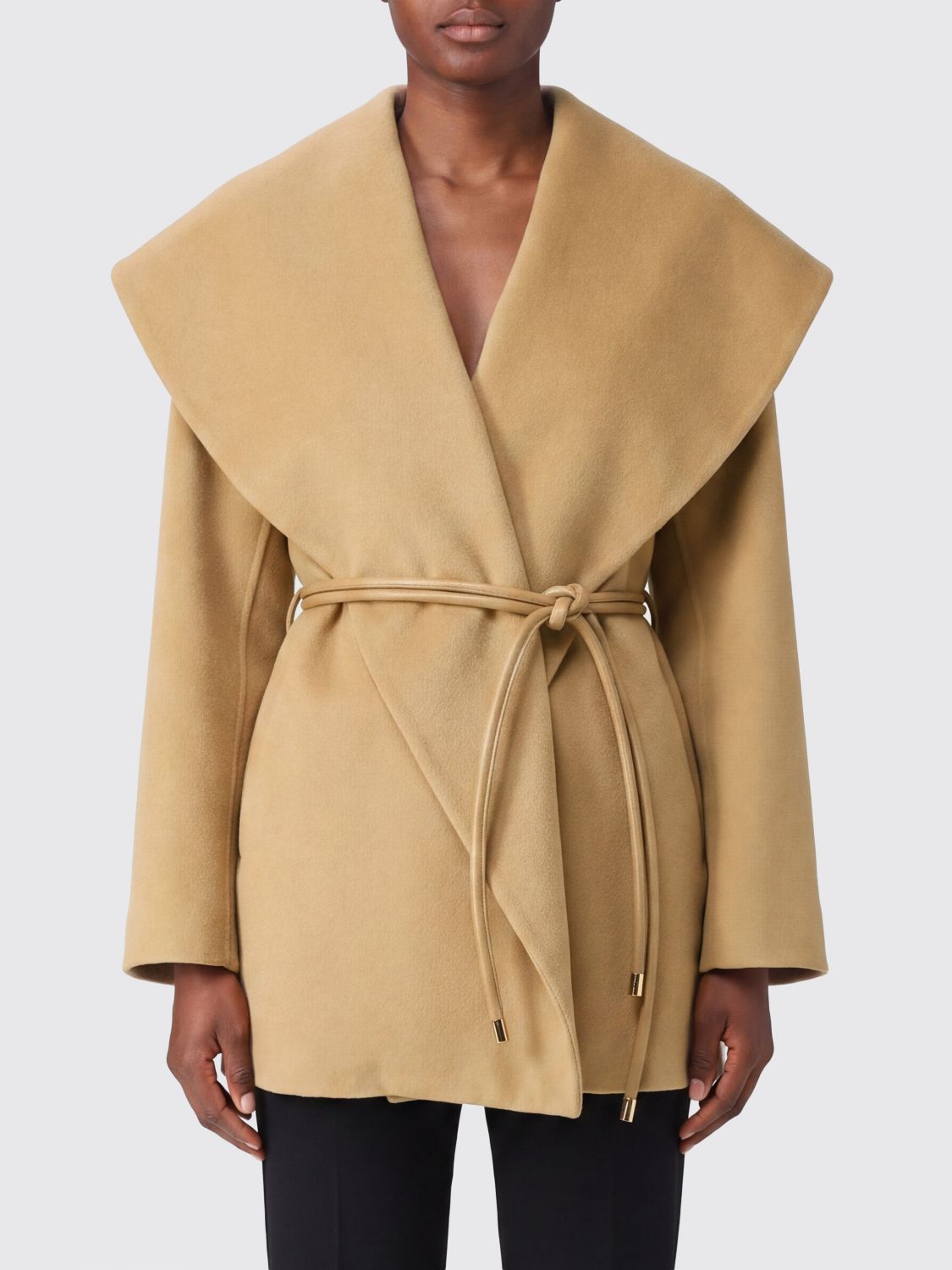 SPORTMAX Jacket Woman color Beige
