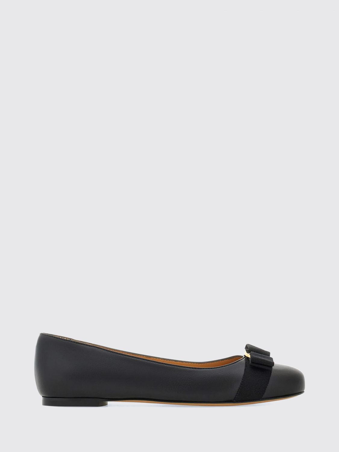 FERRAGAMO Ballet Flat Woman color Black