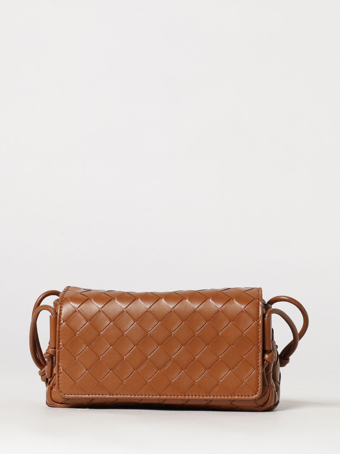 BOTTEGA VENETA Clutch Woman color Brown