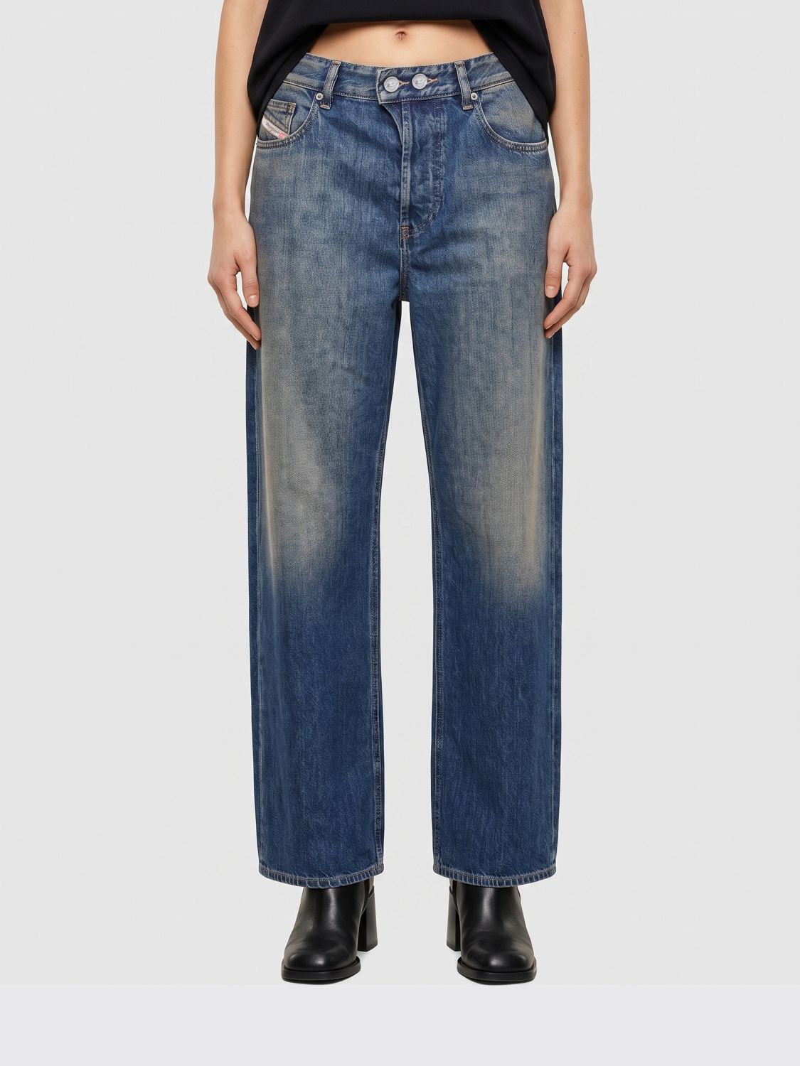 DIESEL Jeans Donna colore Denim