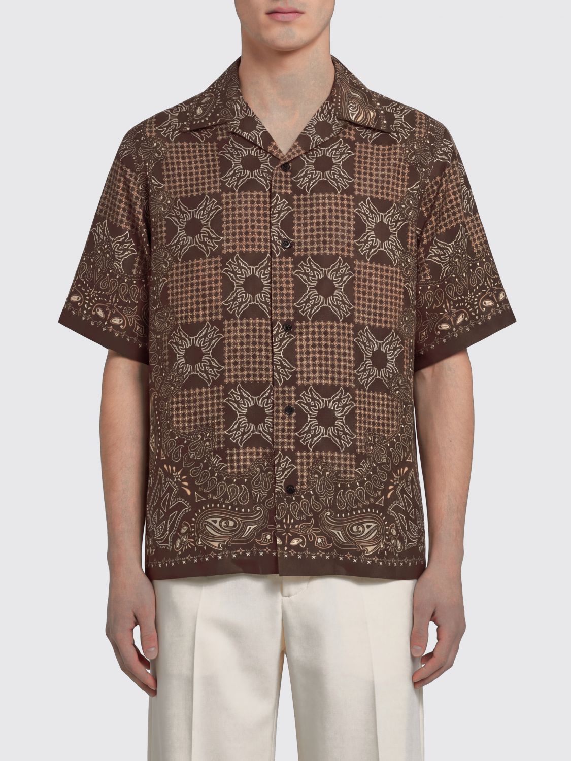 AMIRI Shirt Men color Brown