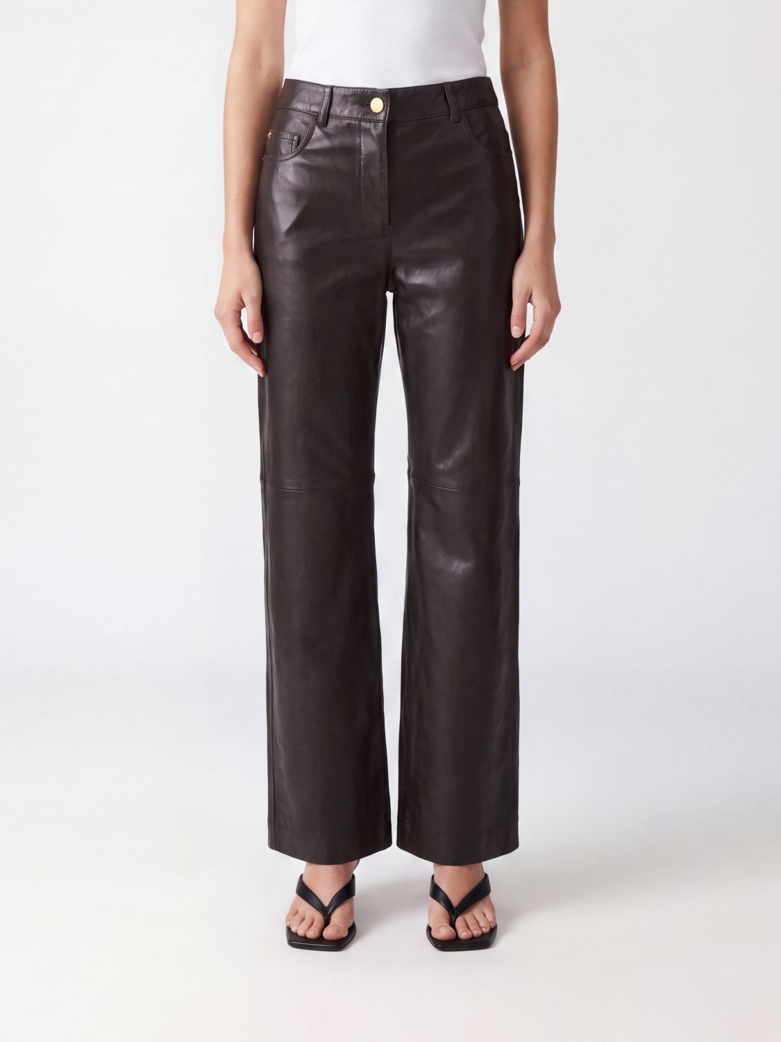 'S MAX MARA Pants Woman color Brown